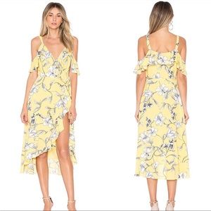 Privacy Please Lowell Midi Dress in Lemon
